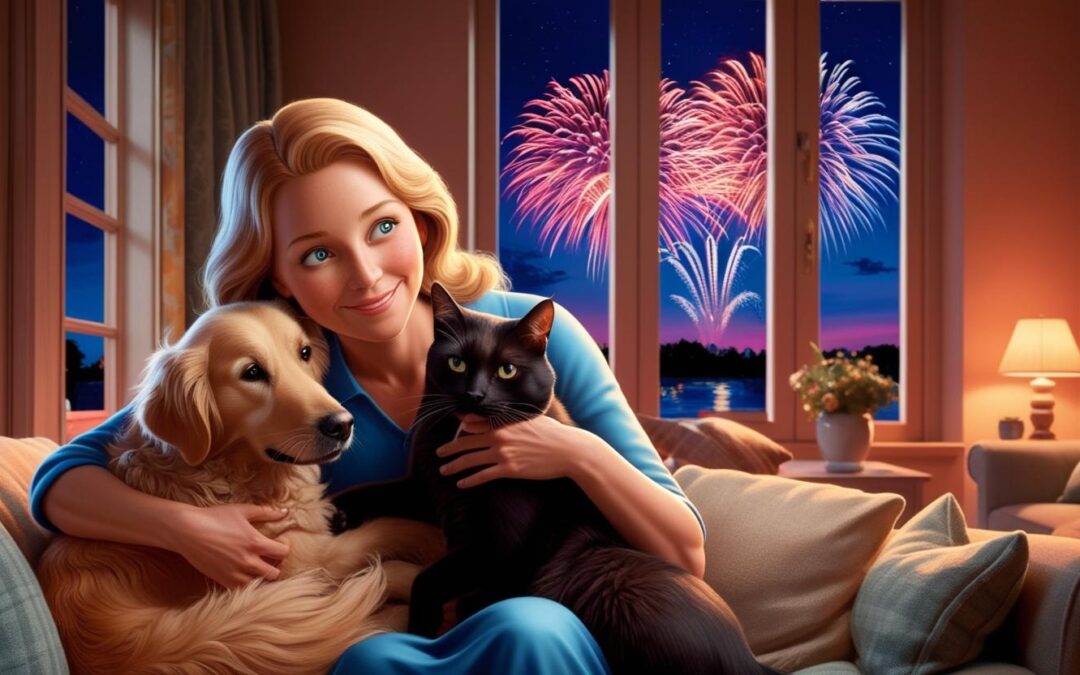 keep pets safe during fireworks