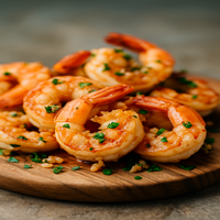 garlic_prawns_cinematic_200 Garlic Prawns on aromatic rice