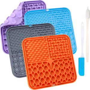 Dog Lick Mats – 4 Pack